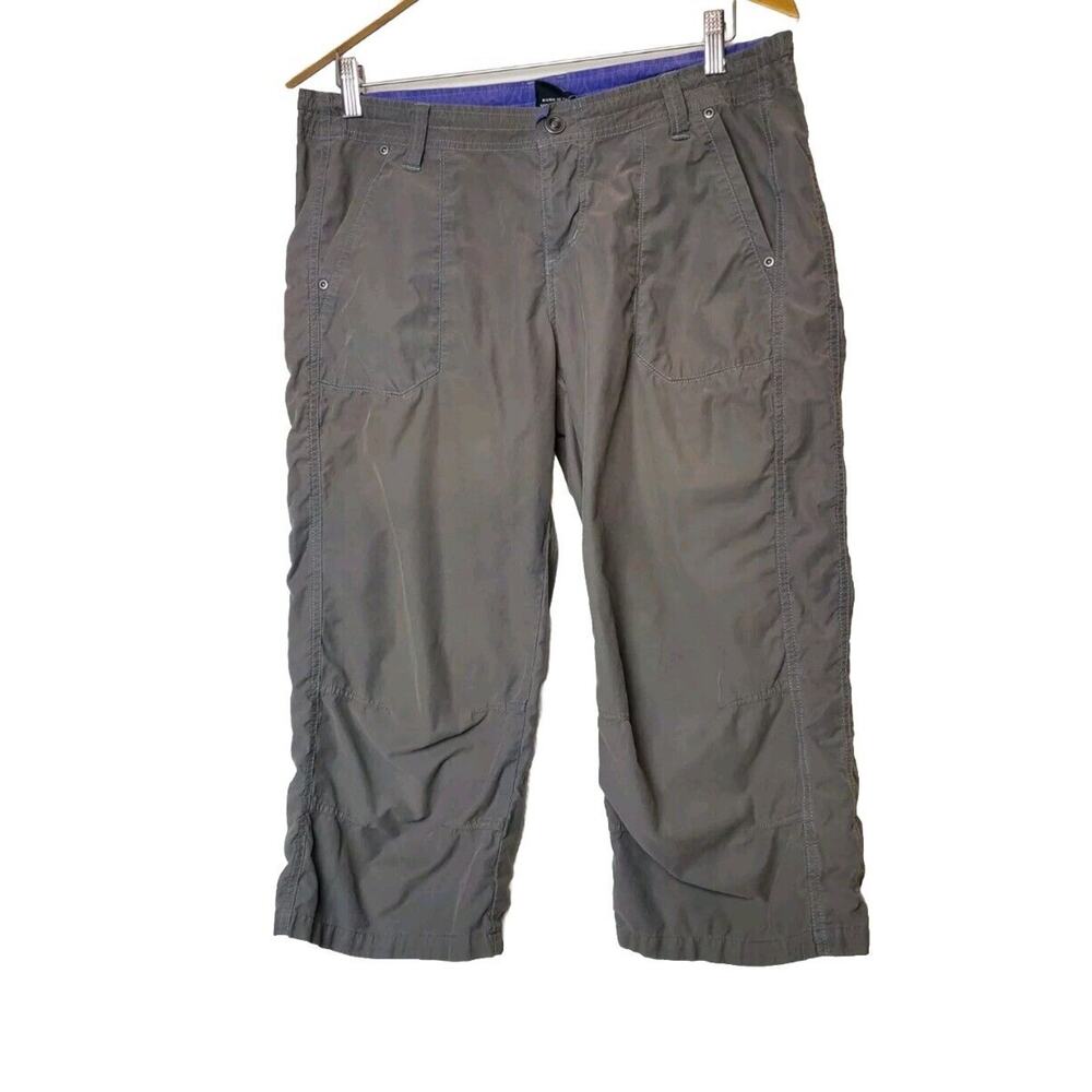 Kuhl 10 Women Pants Cargo Cropped Pockets Cargo Y2k Outdoor Hiking Camping Med